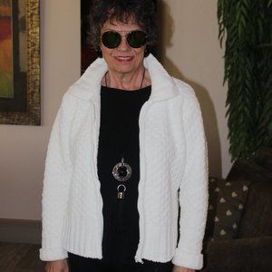 Nordstrom's Long Sleeve, Zippered Chenille Jacket